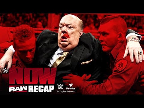 Seth Rollins sets trap for Paul Heyman and The Vision | Raw Recap: WWE Now