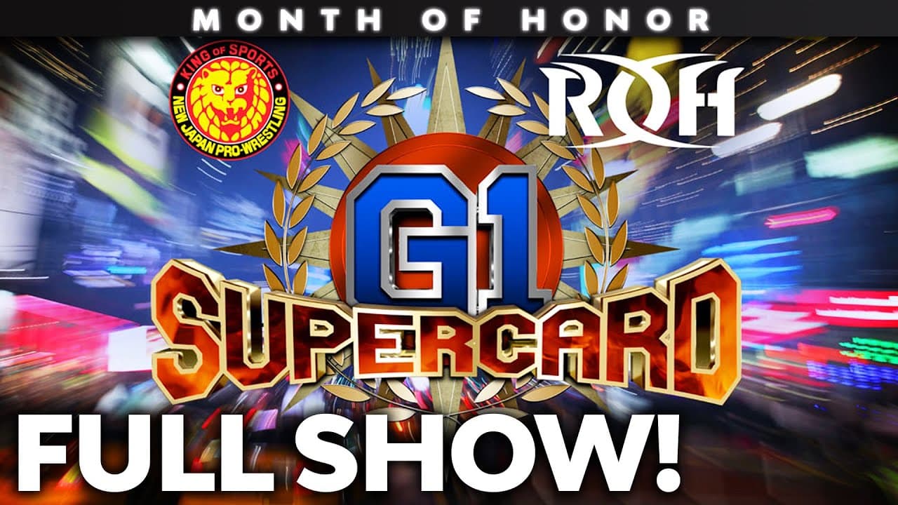 ROH x NJPW invade the World's Most Famous Arena | G1 Supercard 4/6/19