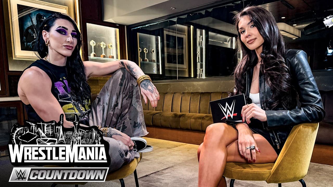 FULL INTERVIEW: Rhea Ripley has no respect for Jade Cargill: WrestleMania 42 Countdown highlights