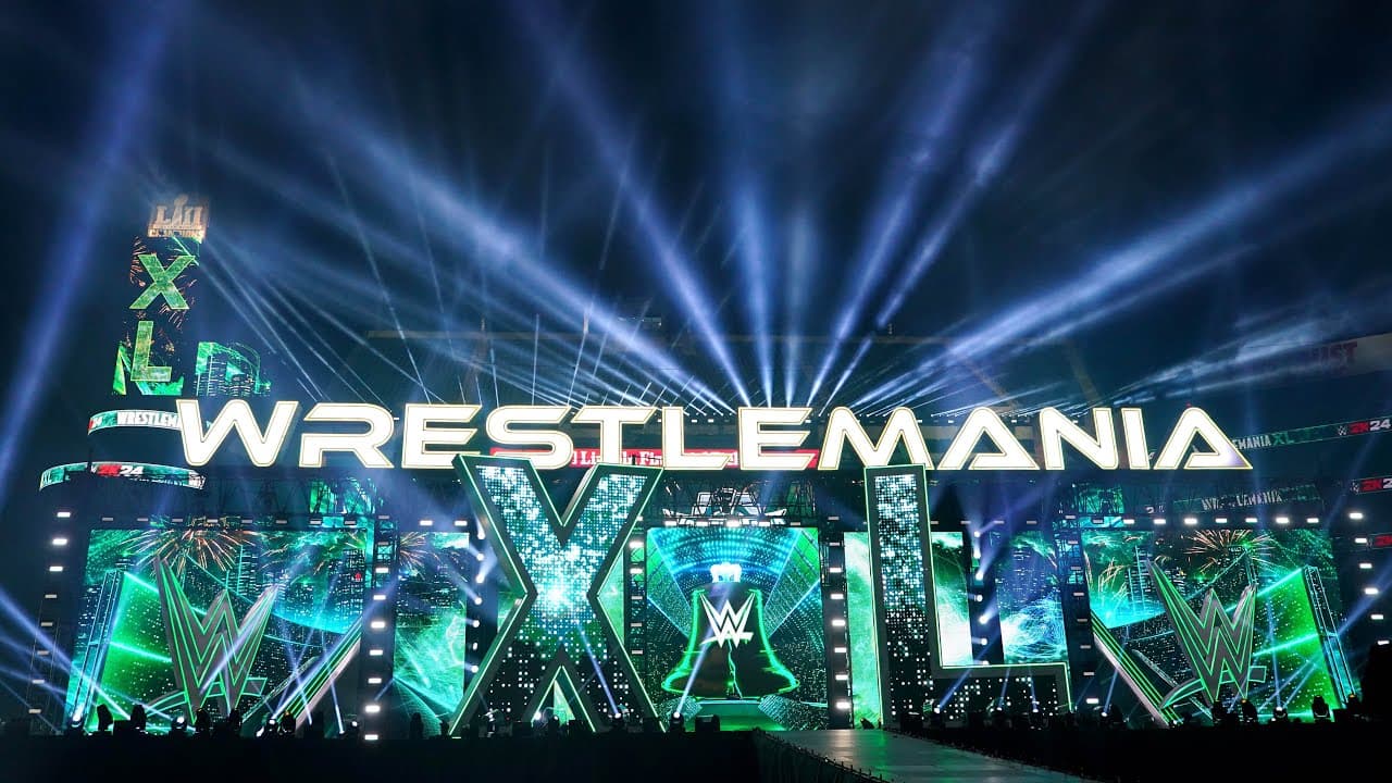 WrestleMania XL set reveal at Lincoln Financial Field
