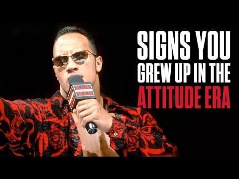 9 signs you grew up in The Attitude Era - What you need to know...
