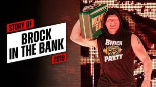 Story of Brock Lesnar as Mr. Money the Bank (2019)