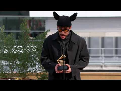 Bad Bunny Wins Best Latin Pop or Urban Album | 2021 GRAMMYs