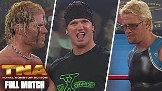 AJ Styles' FIRST World Title Win: vs. Jarrett and Raven | NWA-TNA PPV #49