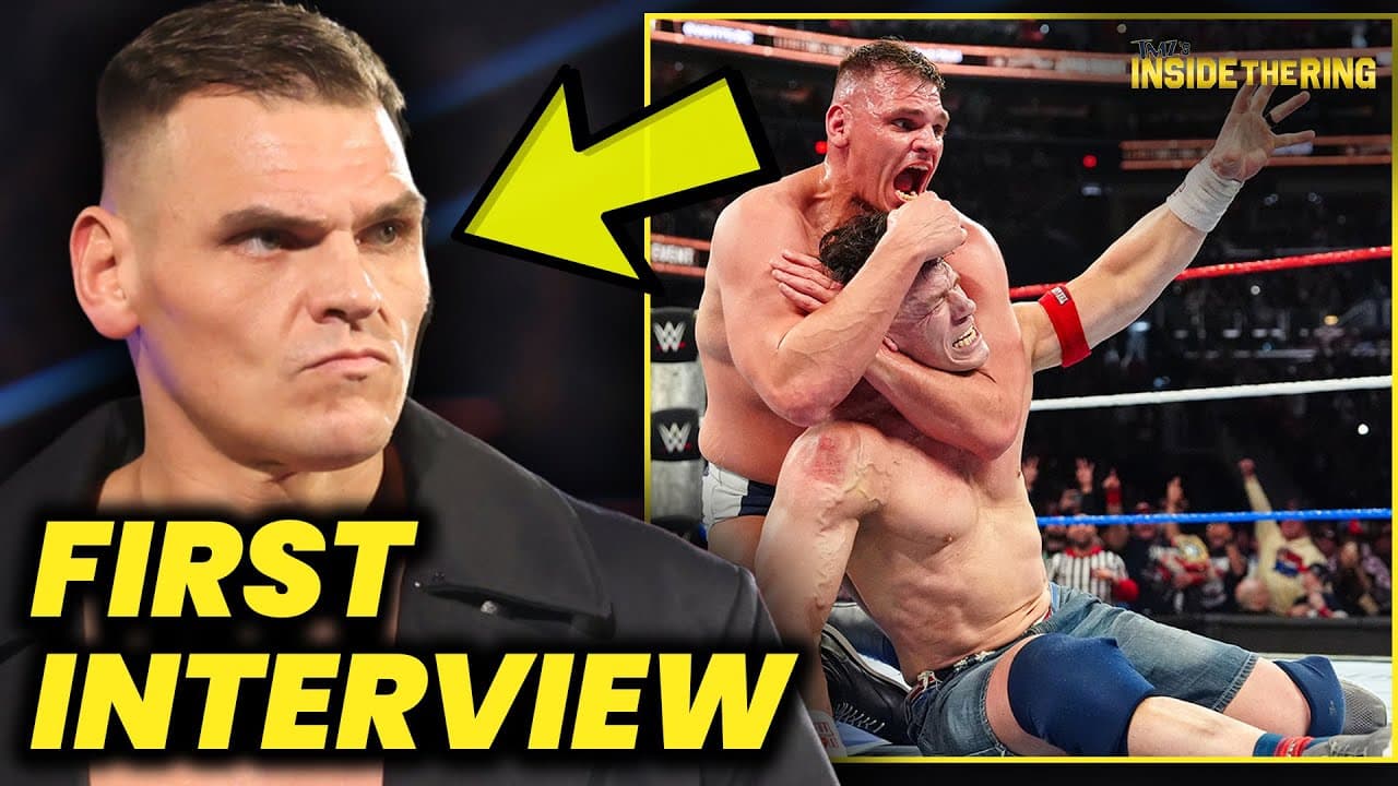 EXCLUSIVE: Gunther Opens Up After Retiring John Cena | TMZ's Inside The Ring