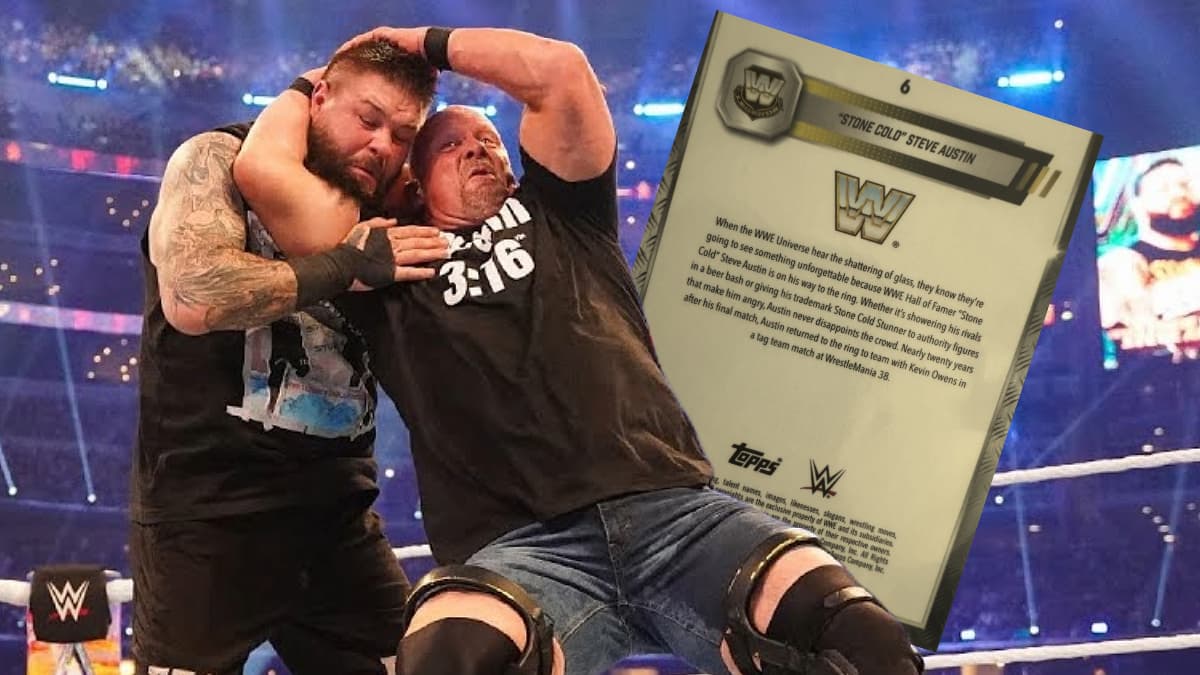 WWE Topps Card Error Rewrites WrestleMania History