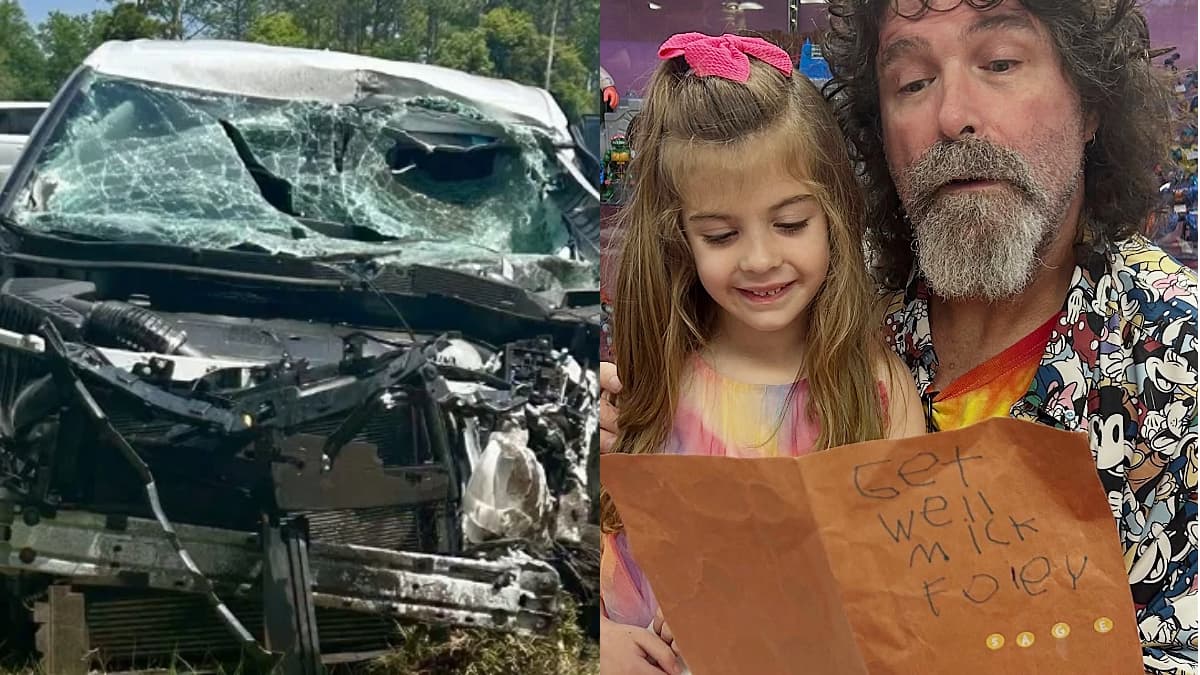 Mick Foley Grateful for Support After First Post-Crash Public Appearance