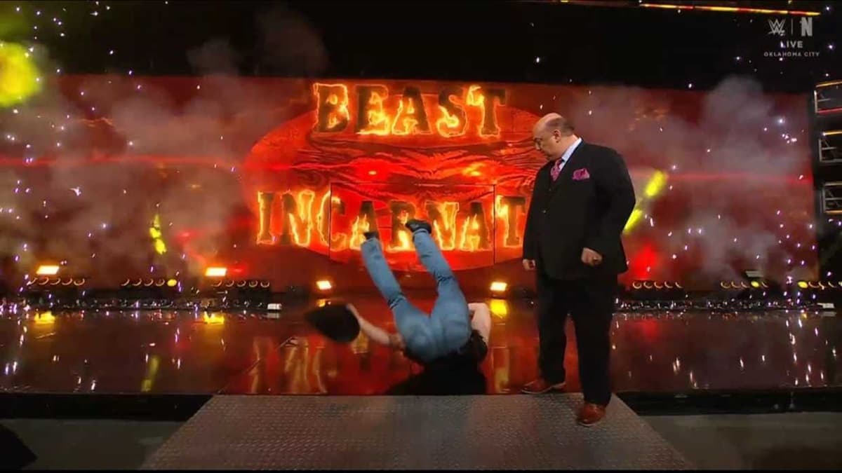 Paul Heyman Reacts To Brock Lesnar's Raw Botch
