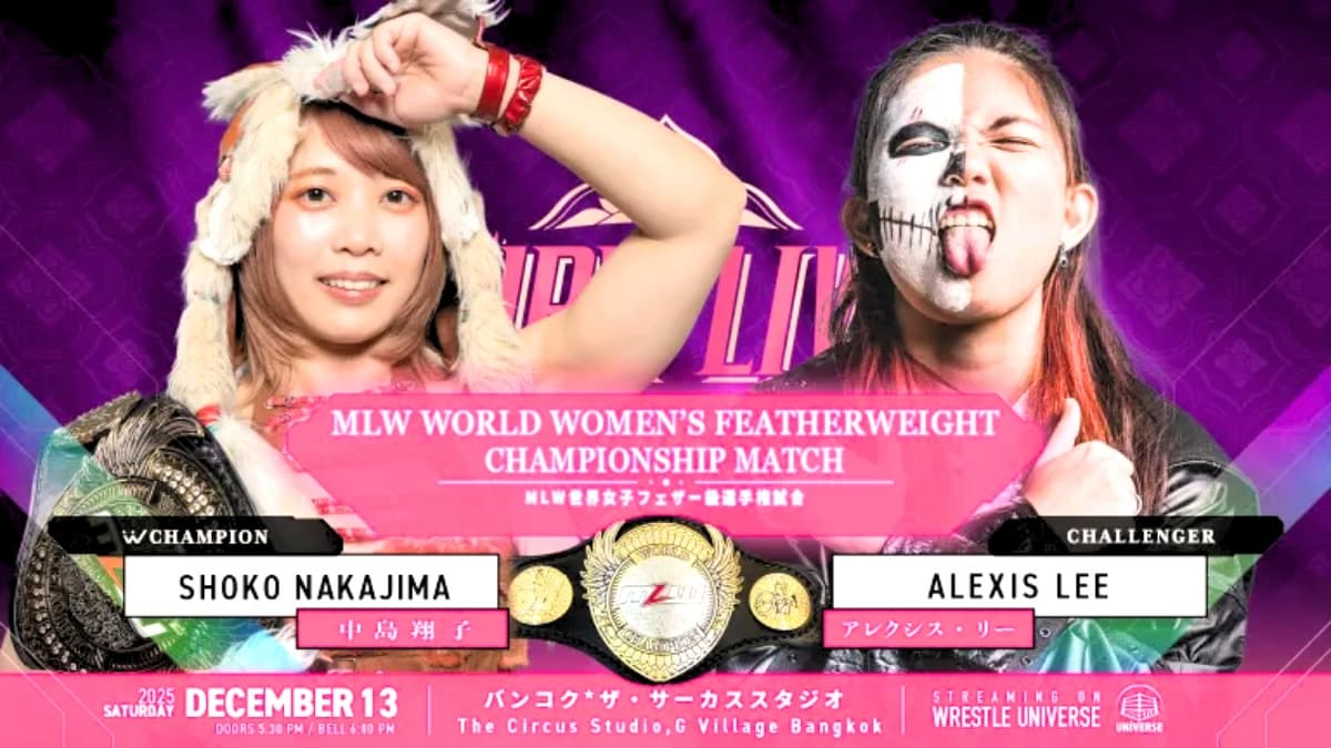 MLW Women's World Featherweight Championship Heads to Thailand for Historic Defense