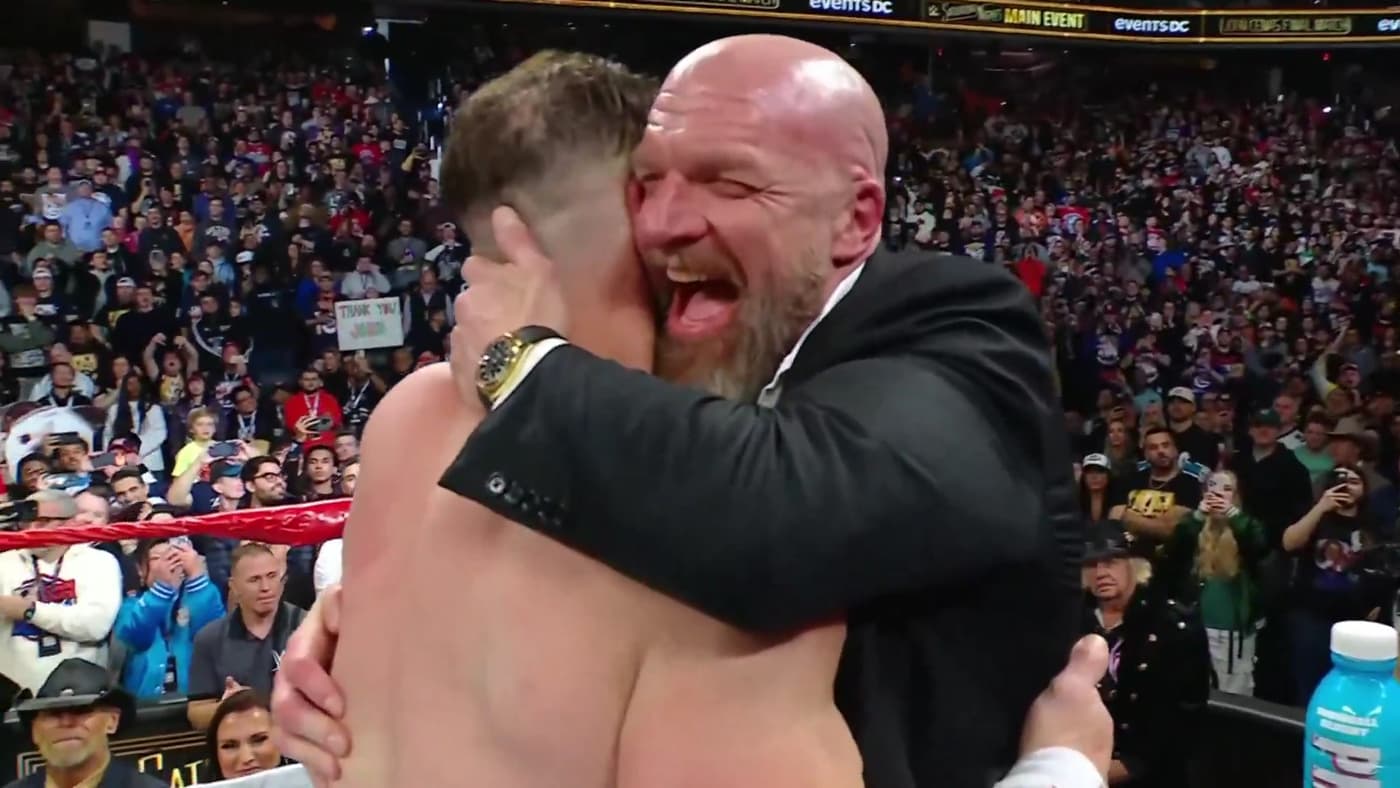 Watch: Triple H Booed After John Cena Taps Out In Final Match