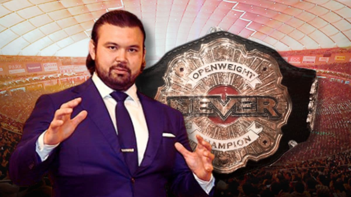 Olympic Gold Medalist Aaron Wolf Wins NJPW Title in Pro Wrestling Debut