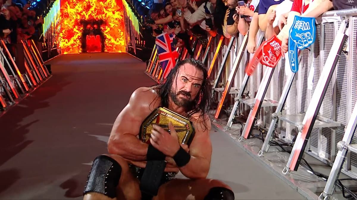Drew McIntyre Reacts After Surprising WWE Title Victory Over Cody Rhodes