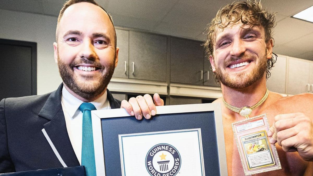 Logan Paul Auctions Pikachu Illustrator Card for Millions