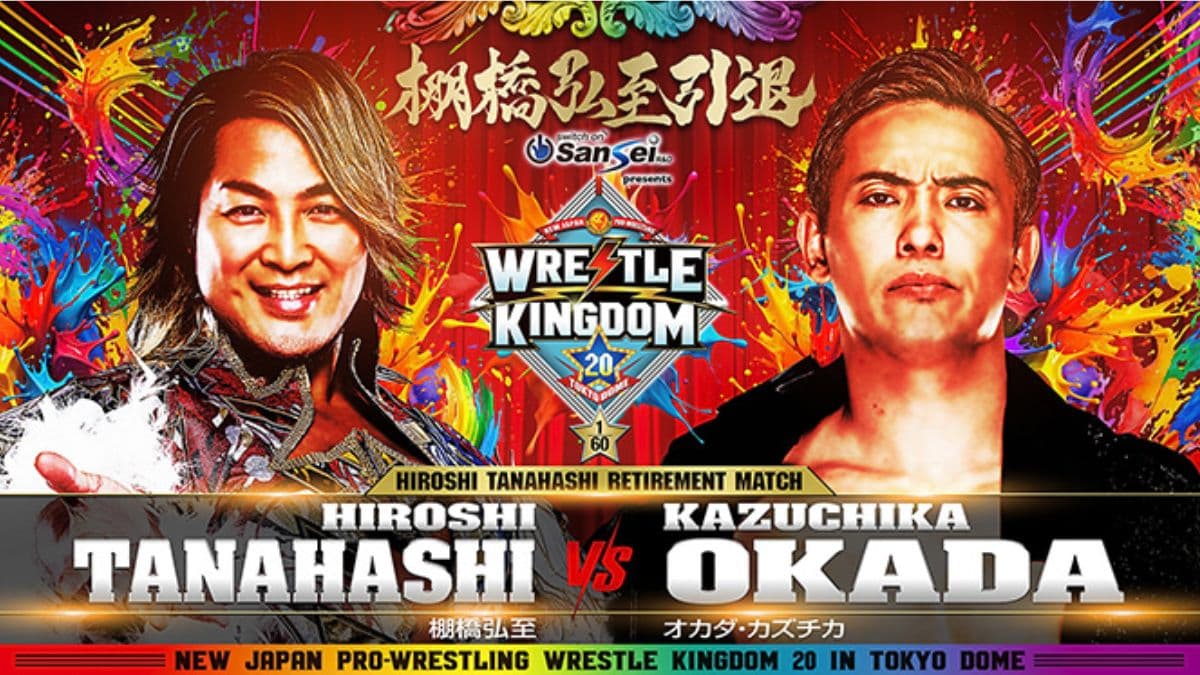 NJPW Wrestle Kingdom 20 Results: Tanahashi Retires, AEW Stars Appear, New Champion