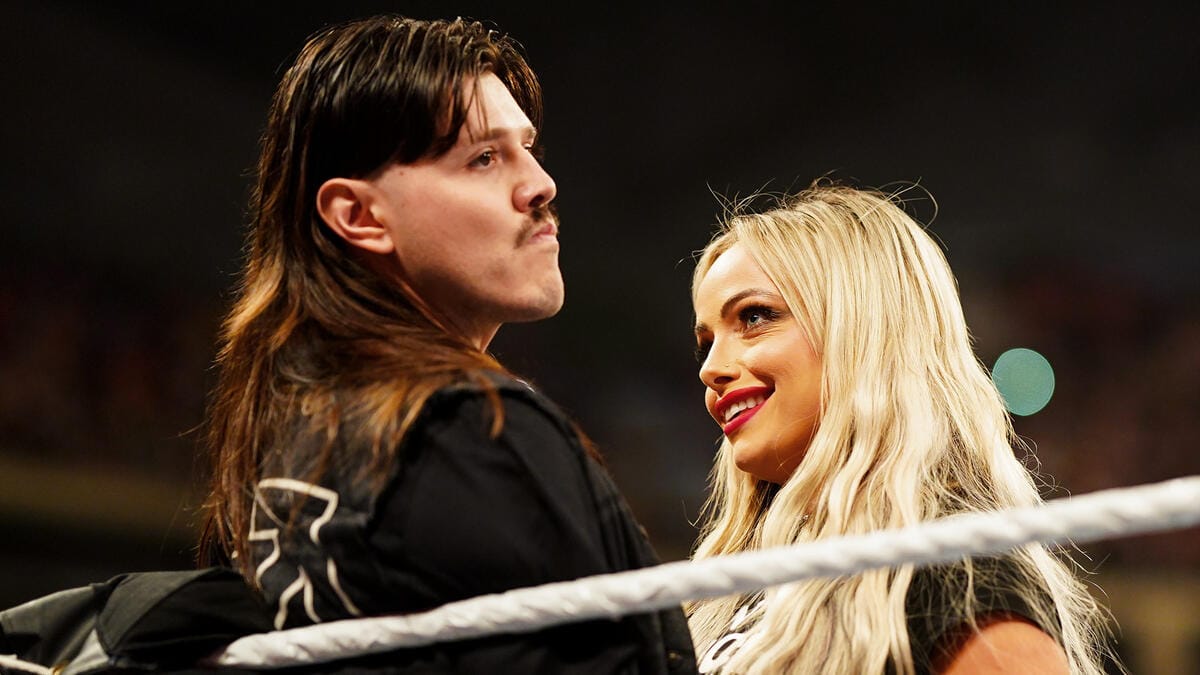 Liv Morgan and Dominik Mysterio. Photo: WWE.com