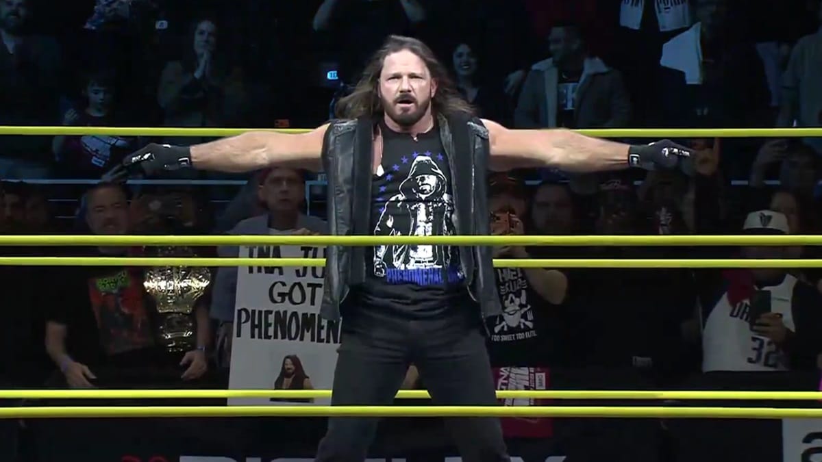 AJ Styles TNA. Photo: TNA