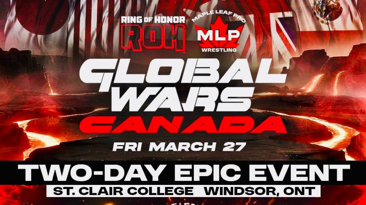 Ricochet Headlines MLP/ROH Mega Event Weekend in Canada