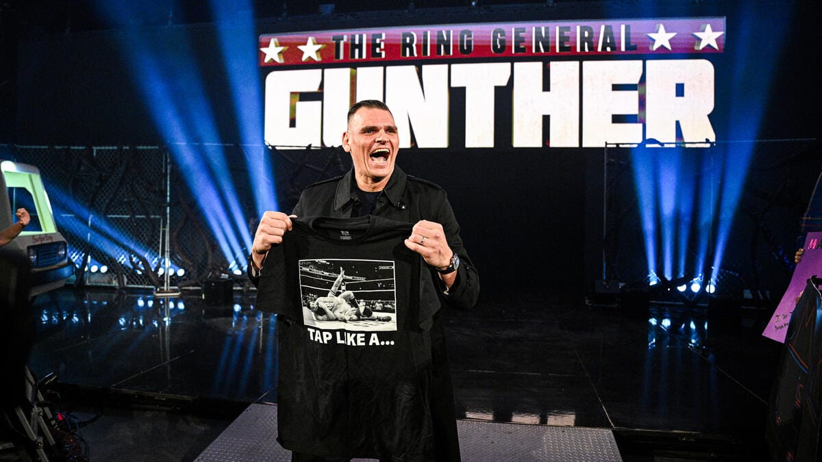 Gunther. Photo: WWE.com