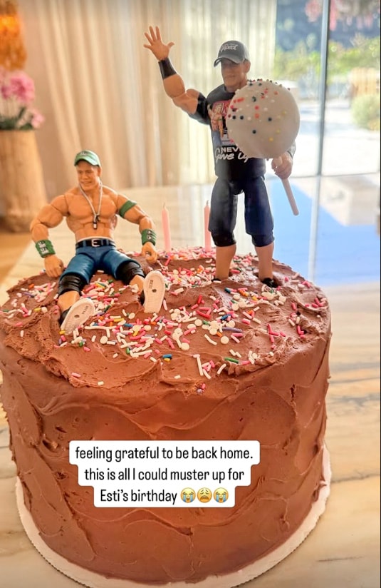 John Cena Birthday Cake