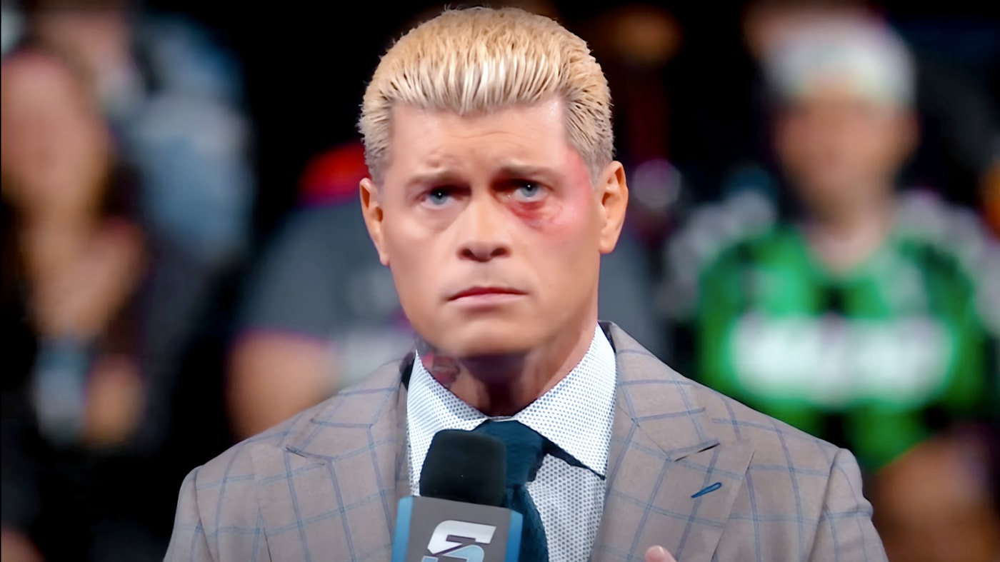 Cody Rhodes Black Eye
