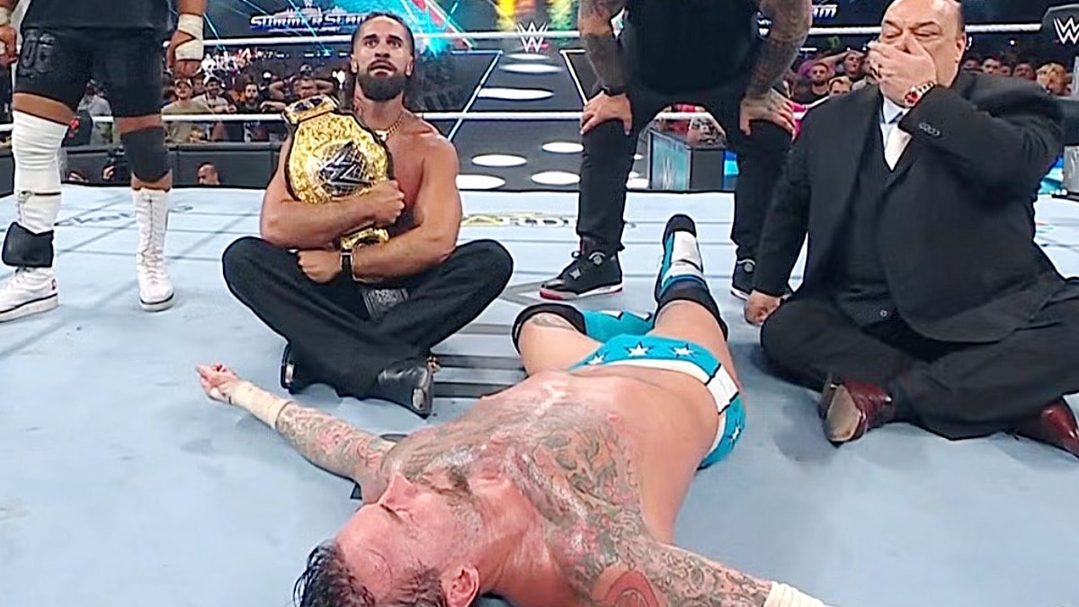 CM Punk, Seth Rollins, Paul Heyman