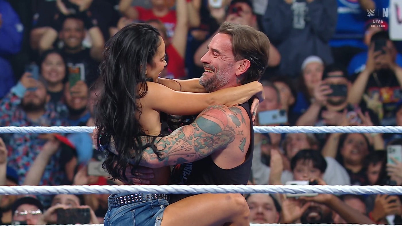CM Punk and AJ Lee