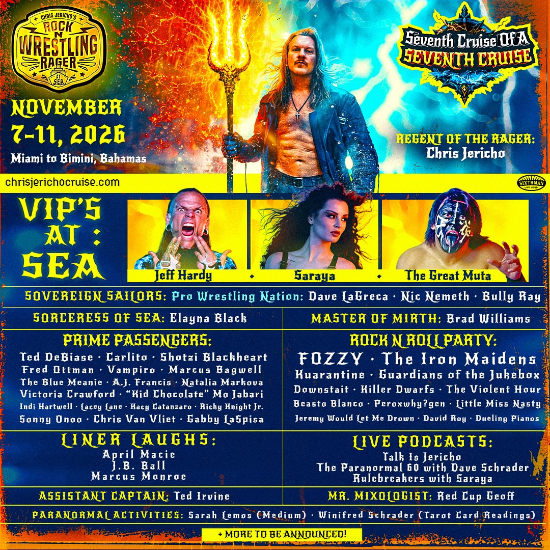 Jericho Cruise Seventh Cruise of a Seventh Cruise Details