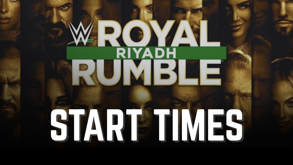 WWE Royal Rumble Start Time