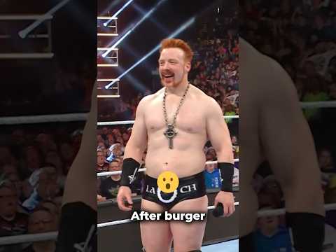 Has Sheamus been eating one too many burgers? ?? #shorts #wwe #wweraw