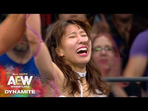 #AEW DYNAMITE EPISODE 1: RIHO IS THE FIRST EVER WOMEN'S WORLD CHAMPION