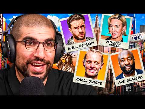 Will Ospreay, Mikaela Mayer, Carli Judice, Ade Oladipo, More | The Ariel Helwani Show | 8/25/26