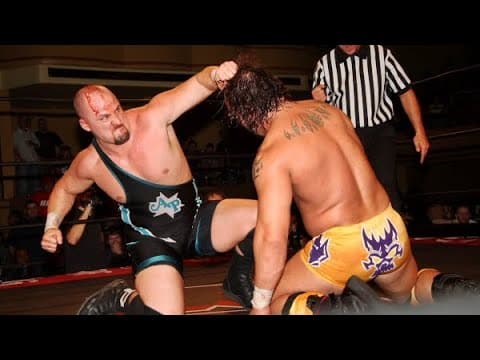 NWA WORLD'S CHAMPIONSHIP MATCH: Adam Pearce vs Brent Albright; August 2, 2008; New York, NY