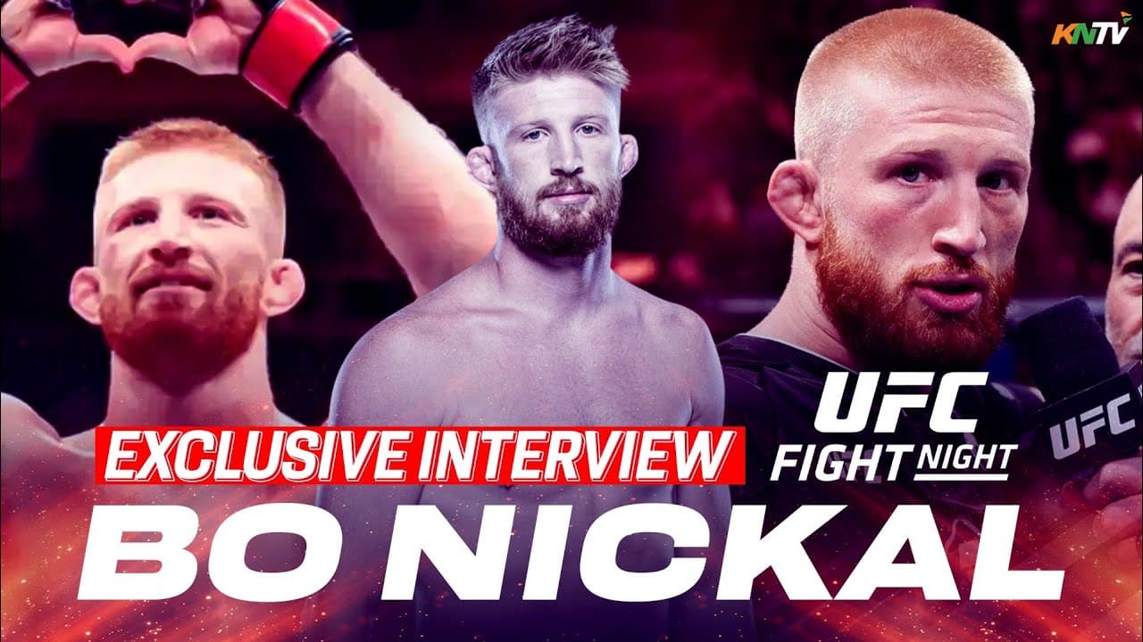 UFC star Bo Nickal on upcoming fight with Reinier de Ridder, Khamzat Chimaev, WWE cross over & more
