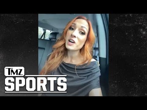 Becky Lynch's Advice To Ronda Rousey After Giving Birth, Don't Come Back!! | TMZ