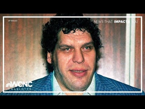 André the Giant honored with NC highway marker
