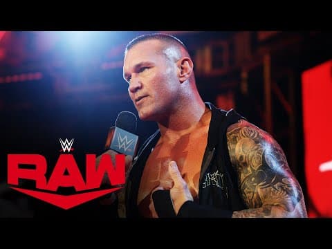 Randy Orton accepts Edge's WrestleMania challenge: Raw, March 23, 2020