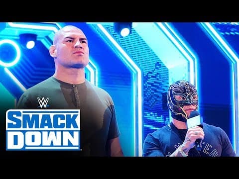 Cain Velasquez stares down Brock Lesnar: SmackDown, Oct. 11, 2019