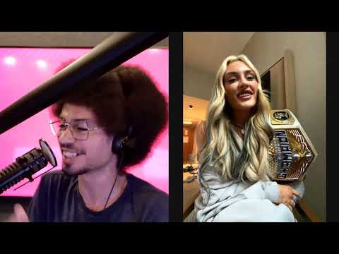 Maxx Fuller with WWE's Tiffany Stratton