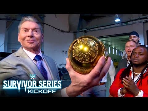 Mr. McMahon arrives with a Cleopatra Egg: Survivor Series Kickoff 2021