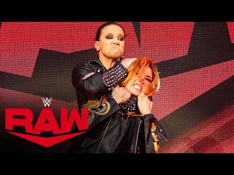 Shayna Baszler slams Becky Lynch head-first into the announce table: Raw, March 30, 2020