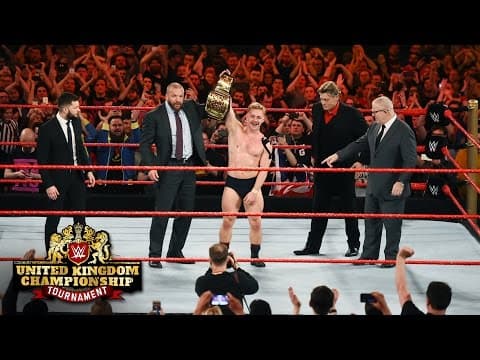 Tyler Bate is crowned the first WWE United Kingdom Champion: WWE United Kingdom Tournament