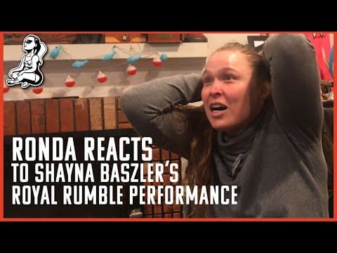 Ronda Reacts To Shayna Baszler's 2020 Royal Rumble Run