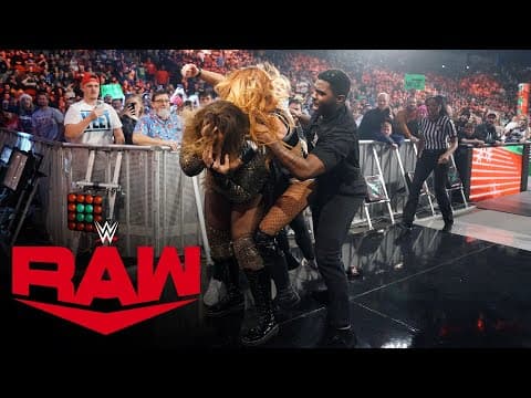 Nia Jax gets into a volatile altercation with Becky Lynch: Raw highlights, Dec. 18, 2023