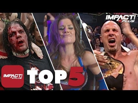 5 GREATEST Slammiversary Title Wins in IMPACT History | IMPACT Plus Top 5