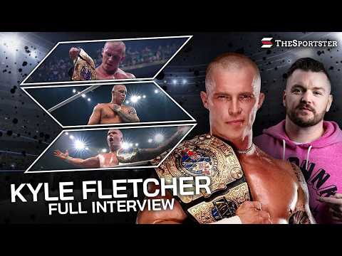 KYLE FLETCHER on AEW All In, Okada, Takeshita, Amazing Red, and Ilja Dragunov