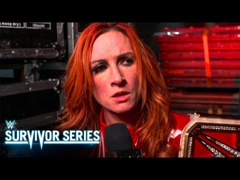 Becky Lynch emotional after battle with Charlotte Flair: Survivor Series Exclusive, Nov. 21, 2021
