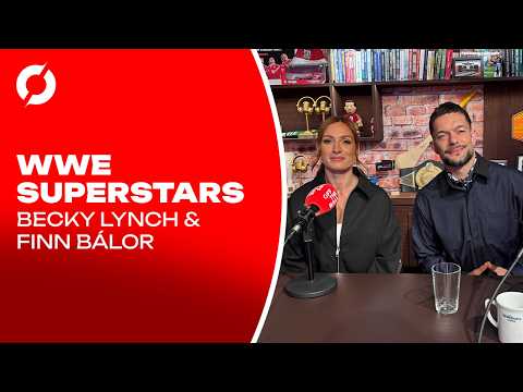 WWE SUPERSTARS: Becky Lynch & Finn Bálor in studio | Off The Ball