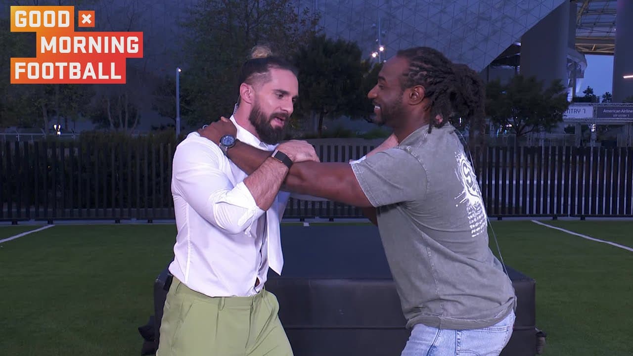 Russell to New York, Cam Heyward on Aaron Rodgers and the Steelers, Seth Rollins' Wrestling Combine