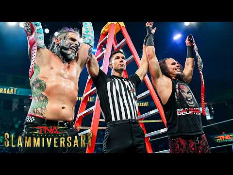 The Hardys WIN TNA World Tag Team Titles in WILD Ladder Match | TNA Slammiversary 2026