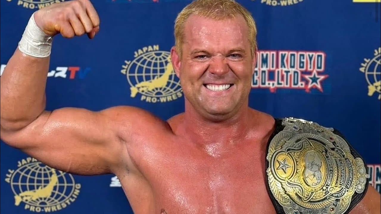 Davey Boy Smith Jr interview after winning the AJPW Triple Crown championship